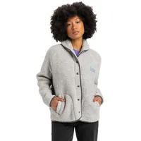 QUIKSILVER Sherpa Heather - Fleecejacke - Damen, Light Grey heather), S