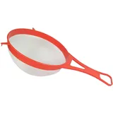 Tredoni 22cm Feines Nylon-Gittergewebe Sieb - Kunststoff Mehlsieb, Zimt/Zucker Pulver Spreizer (22 cm)