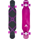 Apollo Dancer Longboard Papua, 46 x 9,5 Zoll, ABEC 9 Kugellager, stylische Longboards, perfekt zum Dancing für Profis und Anfänger, Komplettboard für Tricks und Moves Aller Art, Cruiser Longboard