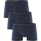 CALIDA Pure & Style (Packung, 3 St.), im attraktiven 3er-Pack, blau