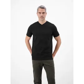 Lerros T-Shirt 2er-Pack, Baumwolle, für Herren, 290 BLACK, - XXXL