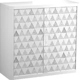 PAPERFLOW easyOffice Black & White Rollladenschrank 60548 2 Fachböden 110,0 x 41,5 x 104,0 cm