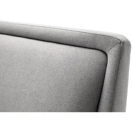 Meise Möbel meise.möbel Polsterbett »Frieda«, wahlweise mit Lattenrost und Bettkasten, grau