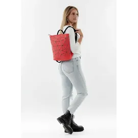 SURI FREY Rucksack mit Laptopfach Suri Sports Jessy-Lu City Backpack Darkred hellrot -