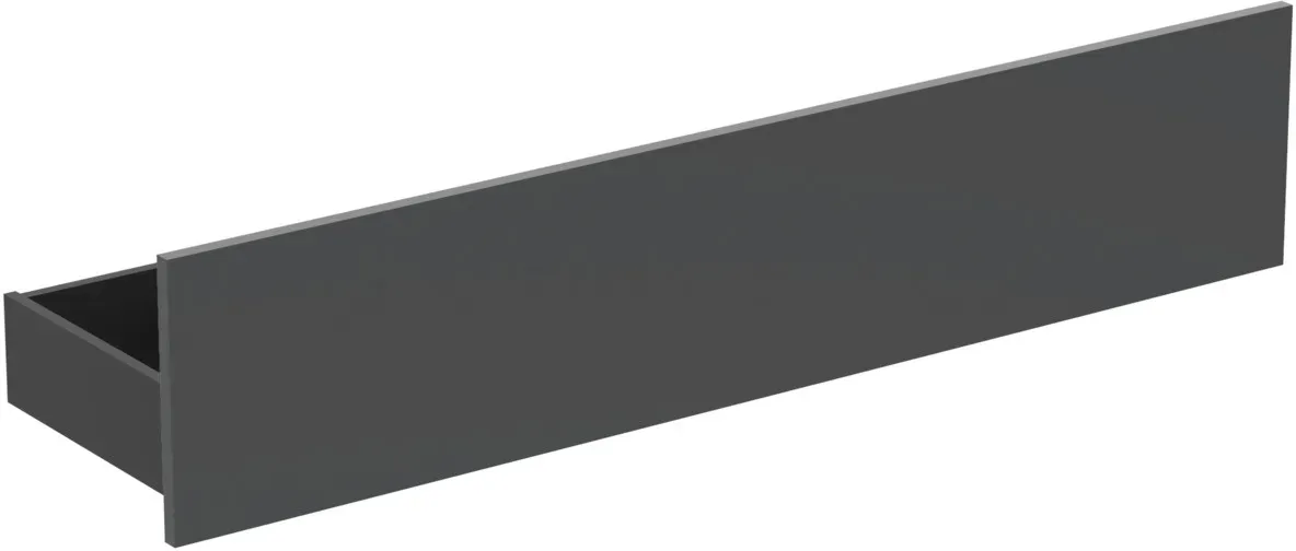 Ideal Standard obere Schublade 120cm Eurovit+ Hochglanz grau lackiert, RF024TI RF024TI