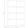 alasans Kleiderschrank KARO 150x210 cm weiß - Weiß