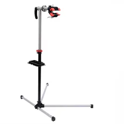 HOMCOM Fahrradmontageständer Stahlrohr, PP + Q195 Stahl