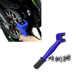 2x Reinigungsbürste Motorradkette Zaddox blau Spar-Set