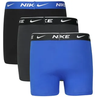 Nike Sportswear Boxershorts EVERYDAY COTTON 3PK BOXER BRIEF für Kinder (Packung, 3-St., 3er-Pack) für Kinder blau|bunt|schwarz M (140/146)
