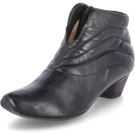 THINK! AIDA leder gefütterte nachhaltige nachhaltige Stiefelette, SCHWARZ, 38.5 EU