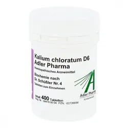 Biochemie Adler 4 Kalium chlor.D6 Adl.ph. Tabletten