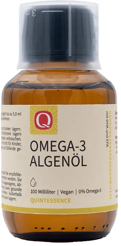 Quintessence Omega-3 Algenöl – in Deutschland hergestellt 100 ml