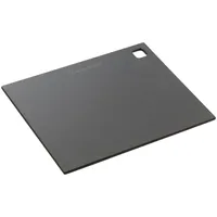 Rosenstein & Söhne Holzfaser-Schneidebrett, spülmaschinenfest, schwarz, 30 x 23,5 x 0,6cm