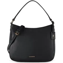 lazarotti Bologna Hobo Leder Black