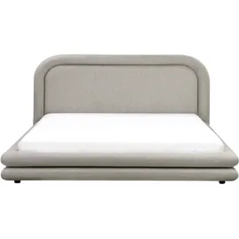 Beliani Lavardens 180 x 200 cm Taupe