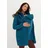 bonprix 3-in-1 warm wattierte Umstands- und Tragejacke, petrol, Gr.46, Wattierte Schwangerschaftsjacke für die Schwangerschaft und danach