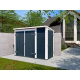 Weka Multibox mit Regalsystem 2,05 x 0,84 m anthrazit/weiß