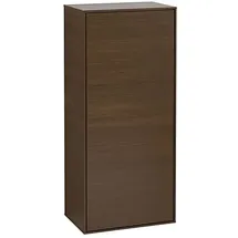 Villeroy & Boch V&B Seitenschrank Wandbeleuchtung Finion 41,8x93,6x27cm, Anschl re, Walnut veneer