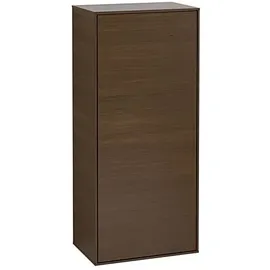 Villeroy & Boch V&B Seitenschrank Wandbeleuchtung Finion 41,8x93,6x27cm, Anschl re, Walnut veneer