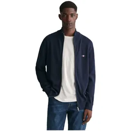 GANT Casual Vollreißverschluss Pullover Evening Blue L