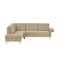 Diva Ecksofa ¦ beige ¦ Maße (cm): B: 275 H: 85 T: 235