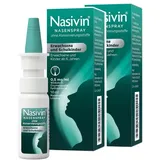 NASIVIN Nasenspray o.kons.Erw.u.Schulkindinder 2er 20 ml