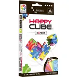 SmartGames HAPPY HCE300 Expert Cardboard Box 3D Puzzle 6-tlg. Blau/Grün/Gelb/Rot