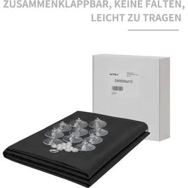 Woltu Thermorollo Dachfenster 60 x 93 cm Schwarz