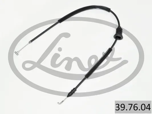 LINEX Seilzug, Türentriegelung 397604 hinten für Skoda