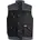 Sweatweste schwarz XS