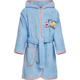 Playshoes Frottee-Bademantel Bagger bleu - 134/140