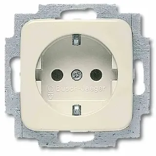 Busch-Jaeger Steckdoseneinsatz 20 EUC-212 Weiß 2 St.