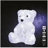 Fééric Lights and Christmas LED Figur Bär Acryl 16 LED onesize weiß/transparent