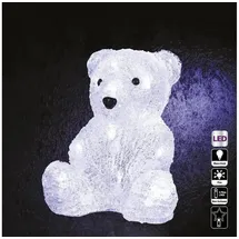 Fééric Lights and Christmas LED Figur Bär Acryl 16 LED onesize weiß/transparent