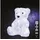 Fééric Lights and Christmas LED Figur Bär Acryl 16 LED onesize weiß/transparent