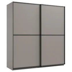 Schwebetürenschrank Ulm Beige/Greige