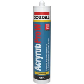 SOUDAL Acryrub Pro-W Dichtstoff 310 ml schwarz