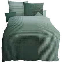 KAEPPEL Master Mako-Satin jade 135 x 200 cm + 80 x 80 cm