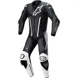 Alpinestars Lederkombi Gr. 52 Fusion Herren Motorradkombi schwarz-weiß