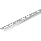 Fliesen Alfers Dural Fliesenprofil Winkel 10 mm Aluminium silber gebürstet 2,50 m