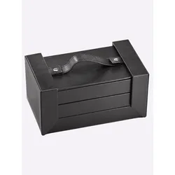 Schmuckständer HEINE HOME, schwarz, B:24cm H:12cm T:14cm, Aufbewahrungsboxen