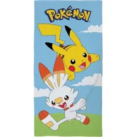 Halantex Pokemon Pikachu Duschtuch Strandtuch Badetuch 70 x 140