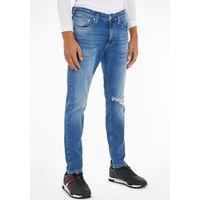 Tommy Jeans Slim-fit-Jeans SCANTON Y SLIM mit Tommy Jeans Knopf & Nieten blau 38