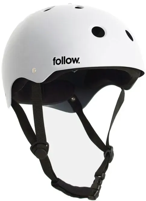 FOLLOW SAFETY FIRST Helm 2026 white - XS