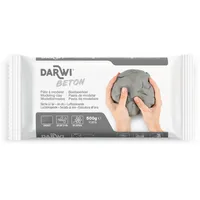 Darwi Beton Modelliermasse 500 g Weiß/Grau/Hellgrau