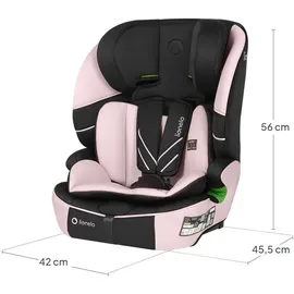 lionelo Levi Fix i-Size Rosa