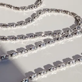Echtzeit Halskette The Glitter One Silber/Edelstahl