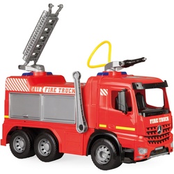 Lena® Spielzeug-Feuerwehr Giga Trucks, Aufsitz-Feuerwehr Arocs, Made in Europe rot