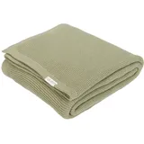 Little Dutch Wiegedecke Strick 70 x 100 cm - Pure Olive | Little Dutch