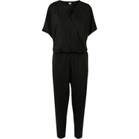 URBAN CLASSICS "Urban Classics Ladies Modal Jumpsuit" Gr. 5XL, US-Größen, schwarz (black) Damen Overalls